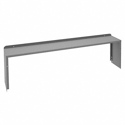 TENNSCO R107218 Shelf Riser 72 W x 10-1/2 D x 18 H Grey