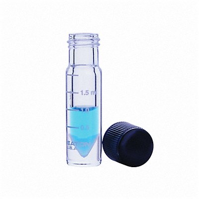 WHEATON W986276NG Vial with Cap 2 mL 17 mm Dia PK12
