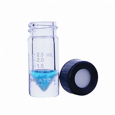 WHEATON W986297NG Vial with Cap 3 mL 20 mm Dia PK12