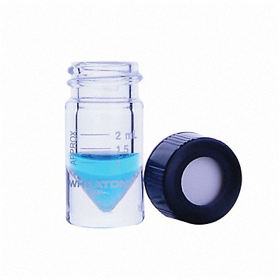 WHEATON W986298NG Vial with Cap 2 mL 20 mm Dia PK12