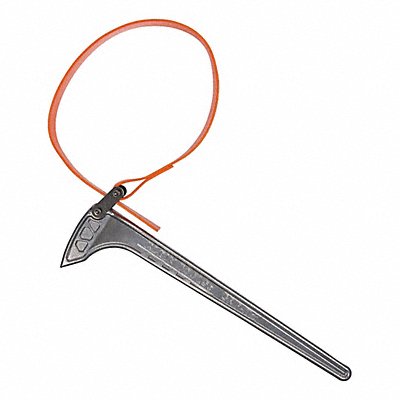 KLEIN TOOLS S18HB Strap Wrench Nylon Orange I-Beam Handle