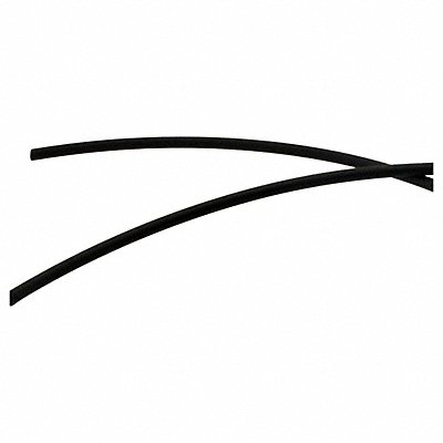 PARKER PEFR8050 Tubing Black Overall 50 ft L