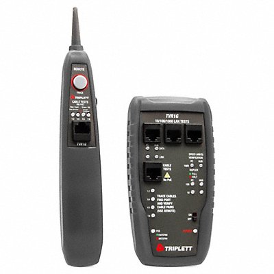 TRIPLETT TVR1G LAN Tester Gigabit Duplex and PoE
