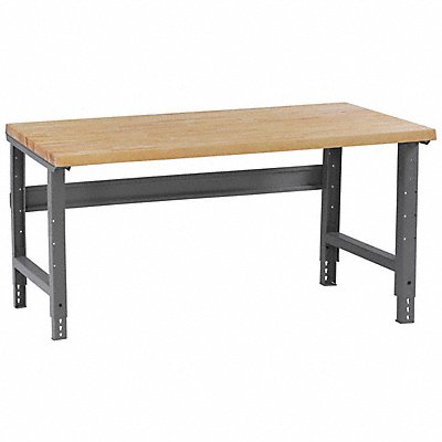 TENNSCO WBA13060W Workbench Butcher Block 60 W 30 D