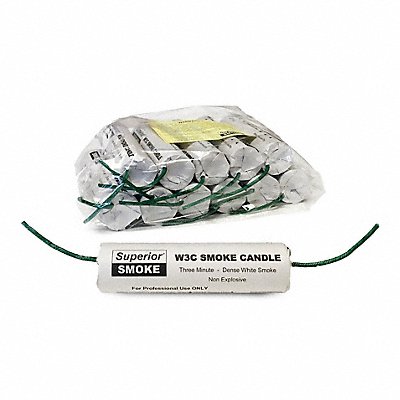 SUPERIOR SMOKE W3C SmokeCandles Dbl Wick 40 000 cu ft PK12
