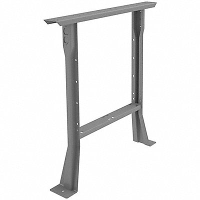 TENNSCO L3230MEDGREY Flared Leg 3-1/2 W x 30 D x 32 H Grey