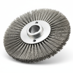 Wire Wheel on White Background