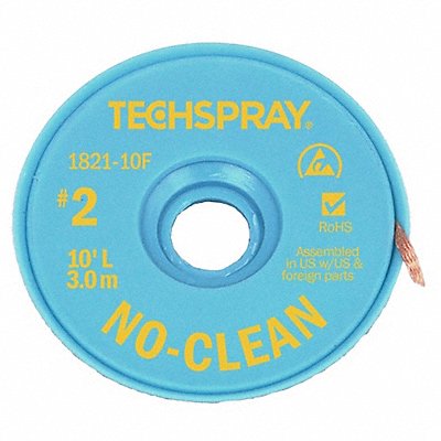 TECHSPRAY 182110F TECHSPRAY No.2 Desoldering Braid