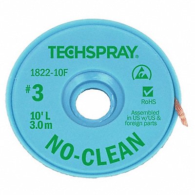 TECHSPRAY 182210F TECHSPRAY No.3 Desoldering Braid