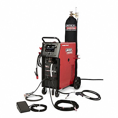 LINCOLN ELECTRIC K49341 Multiprocess Welder CC/CV 350 A 50/60 Hz