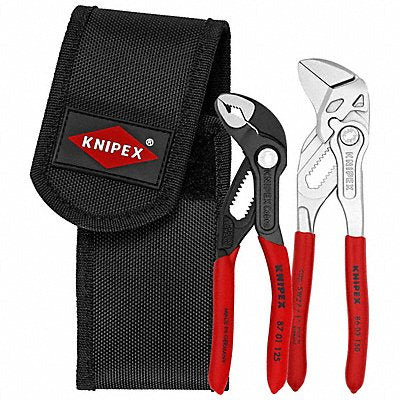 KNIPEX 002072V01 Plier and Wrench Set Dipped 2 Pcs