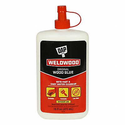 DAP 491 Wood Glue 16 fl oz Bottle Container