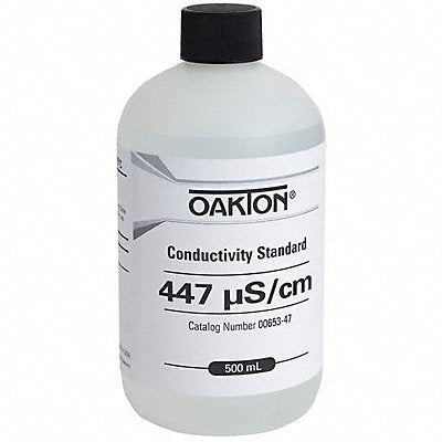 OAKTON WD0065347 Calibration Solution.EC 447 uS/cm 1 Pt