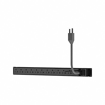 PANDUIT P12B01M Power Distribution Unit 1.75 in Black