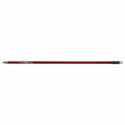 WOOSTER R07048 Paint Roller Pole 4 ft L 15/16 Dia Red