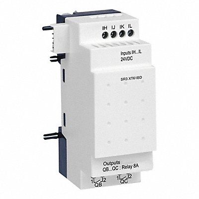 SCHNEIDER ELECTRIC SR3XT61BD Extension Module 24VDC For use with SR3B