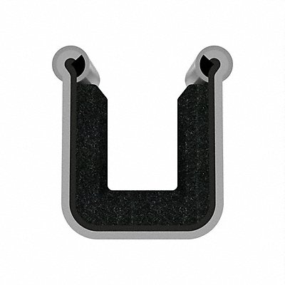 FAIRCHILD 01233X2 Edge Grip Seal Window Channel 6 ft PP
