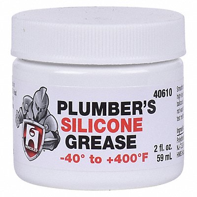 HERCULES 40610 Plumber s Silicone Grease Jar 2oz