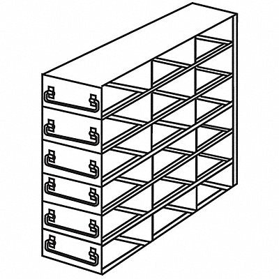 COLE-PARMER 440316 Freezer Storage Rack