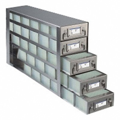ARGOS TECHNOLOGIES RDDP65A Freezer Rack for 96 Well Plates Holds 30