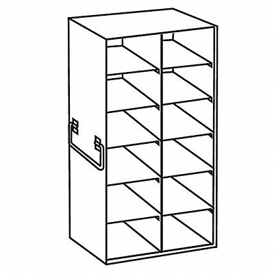COLE-PARMER 440315 Freezer Storage Rack