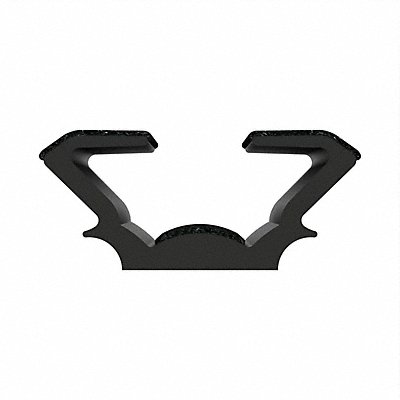 FAIRCHILD 4588 Edge Grip Seal Window Channel 8 ft EPDM