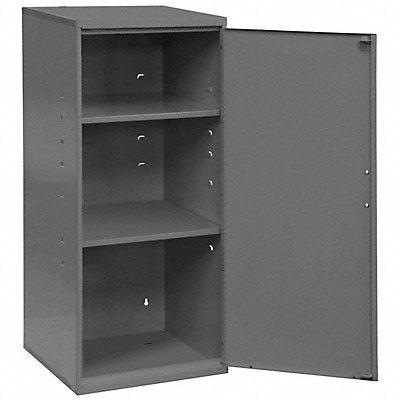 DURHAM MFG 5595 WallCab 30 x13 3/4 x12 3/4 Grey 2Shlv