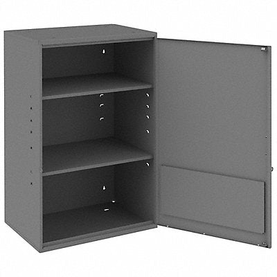 DURHAM MFG 5695 WallCab 32 3/4 x20 x14 1/4 Grey 2Shlv