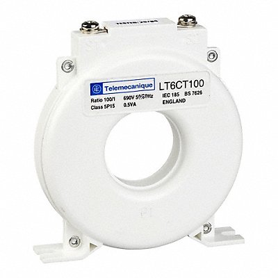 SCHNEIDER ELECTRIC LT6CT1001 Solid Core Current Transformer 100 Amp