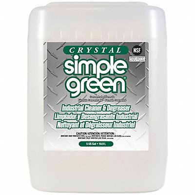 SIMPLE GREEN 600000119005 Cleaner/Degreaser Unscented 5 gal Bucket