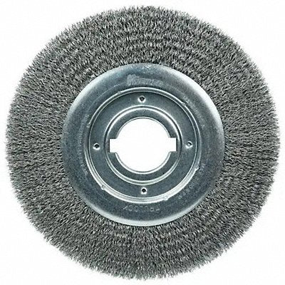WEILER 93497 Wire Wheel Brush Arbor 10 in 0.0118 in
