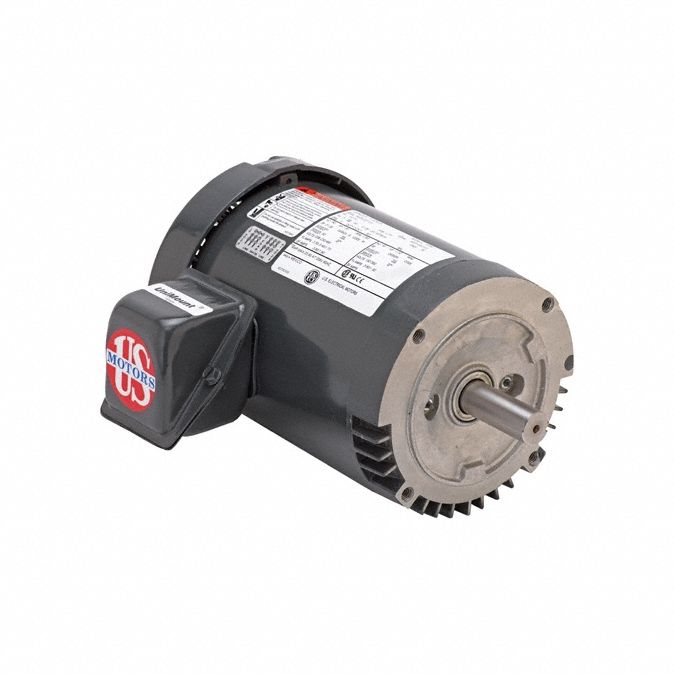 U.S. MOTORS U12P2GCR GP Motor 1/2 HP 1765V RPM 575 56C