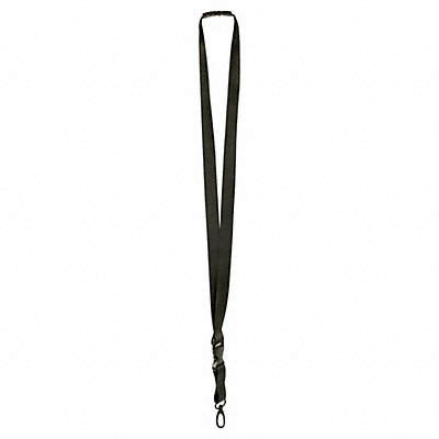 MYID 38942 Lanyard Black PK6