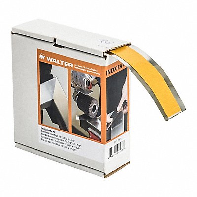 WALTER SURFACE TECHNOLOGIES 07T100 Ss Miter Tape 16-3/8ft.x1-5/8 x3/5000