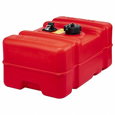 SCEPTER MARINE 8667 Portable Fuel Tank Red 9 gal Plastic