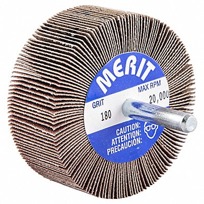 MERIT 8834137413 Flap Wheel Aluminum Oxide 2 1/2 dia