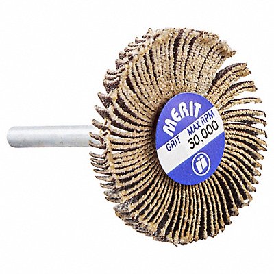 MERIT 8834137495 Flap Wheel Aluminum Oxide 1 3/16 dia