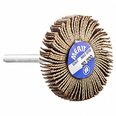 MERIT 8834137504 Flap Wheel Aluminum Oxide 1 3/16 dia