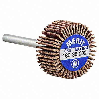 MERIT 8834137563 Flap Wheel Aluminum Oxide 3/4 dia