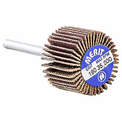 MERIT 8834137573 Flap Wheel Aluminum Oxide 3/4 dia