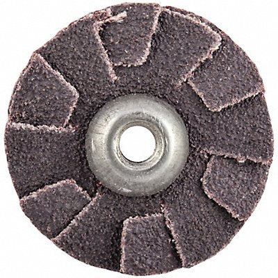 MERIT 8834184224 Overlap Slotted Disc Aluminum Grit 100