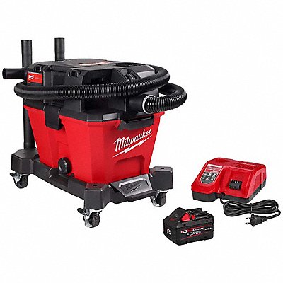 MILWAUKEE TOOL  EQUIPMENT 0910-20, 48-59-1881 M18 FUEL 6GAL Vac/ M18 RDL FORGE XC8.0