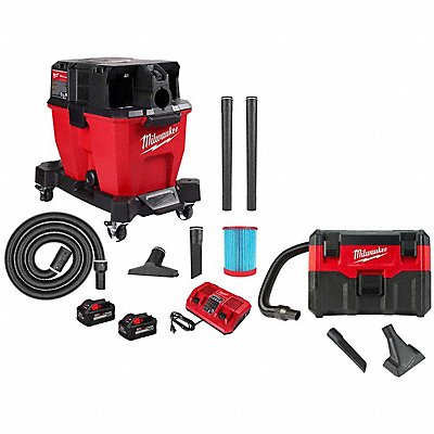 MILWAUKEE 092022HD088020 Vacuum Kit and Extra Vacuum
