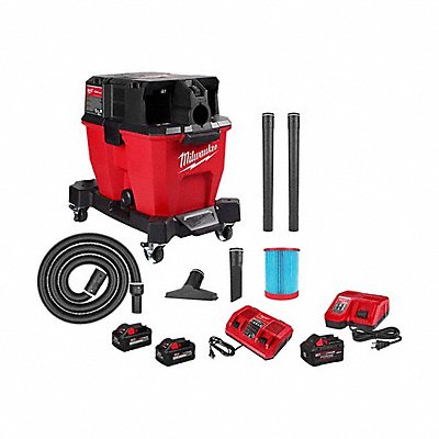 MILWAUKEE 092022HD48591881 M18 FUEL 9GAL Vac FORGE8.0 Starter Kit