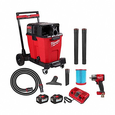 MILWAUKEE 093022HD296220 M18 FUEL 12GAL Vac Kit + M18 FUEL MTIW