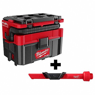 MILWAUKEE 9702049902023 M18 2.5 Gallon Wet/Dry Vac + Attachment