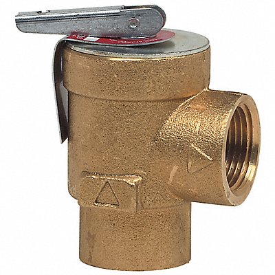 WATTS 34354A030 Pressure Safety Relief Valve Brass 30psi