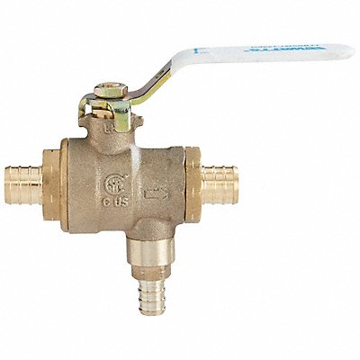 WATTS 34LFBRVM1PXPXP125 Ball And Relief Valve Bronze 125 psi