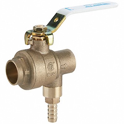 WATTS 34LFBRVM1SXSXB125 Ball And Relief Valve Bronze 125 psi