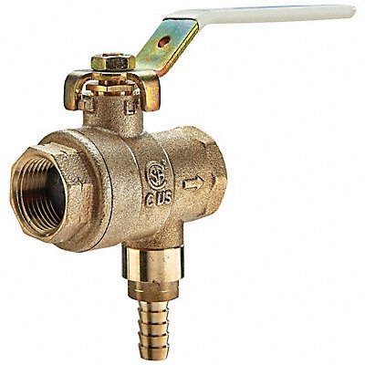 WATTS 34LFBRVM1TXTXB125 Ball And Relief Valve Bronze 125 psi
